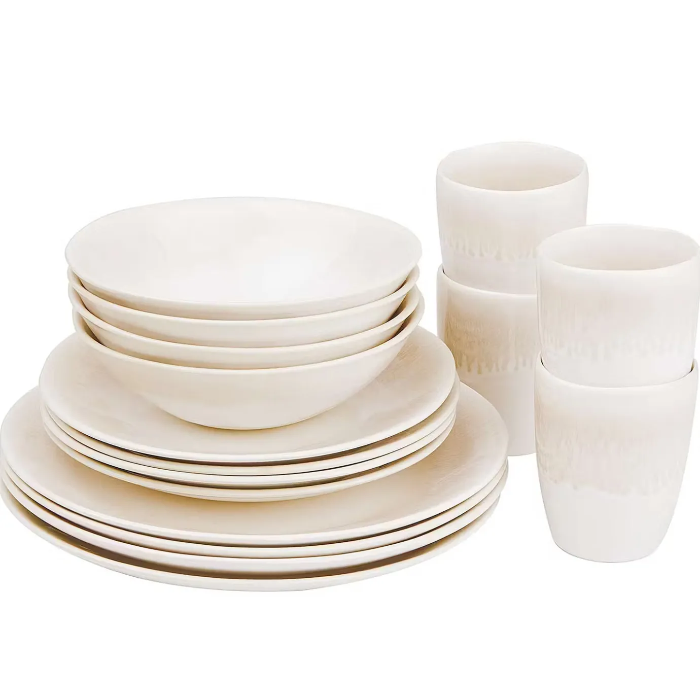 Butlers ATLANTIS Geschirr-Set 16-tlg.- Geschirr-Sets