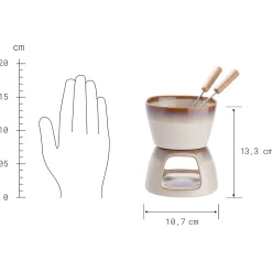 Butlers AU CHOCOLAT Mini-Fondue- Tassen & Becher