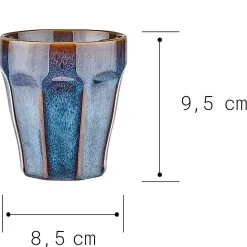 Butlers BERGAMO Kaffeetasse 6er-Set- Tassen & Becher