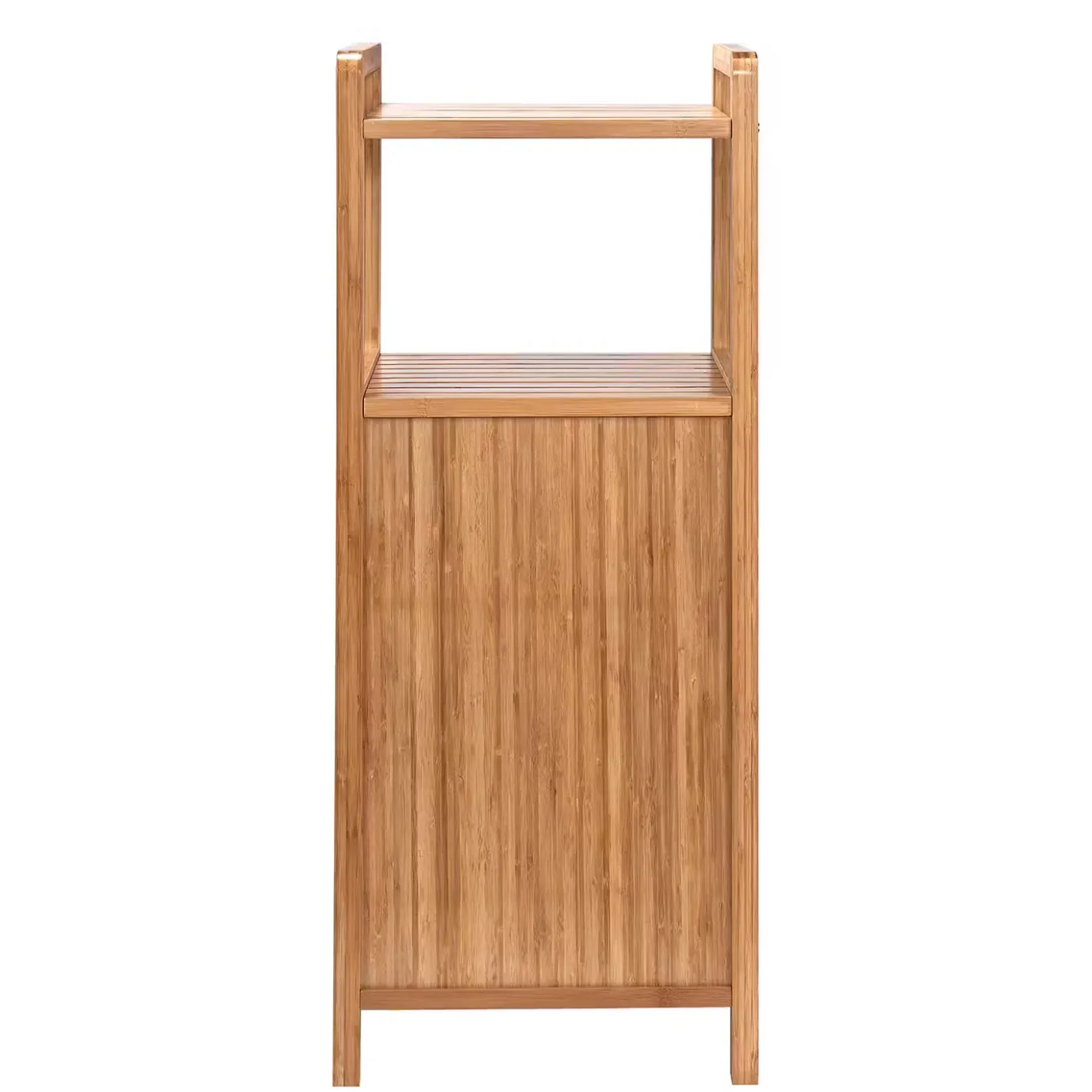Butlers BIG BAMBOO Regal mit Wäschekorb- Badmöbel|Bad-Accessoires