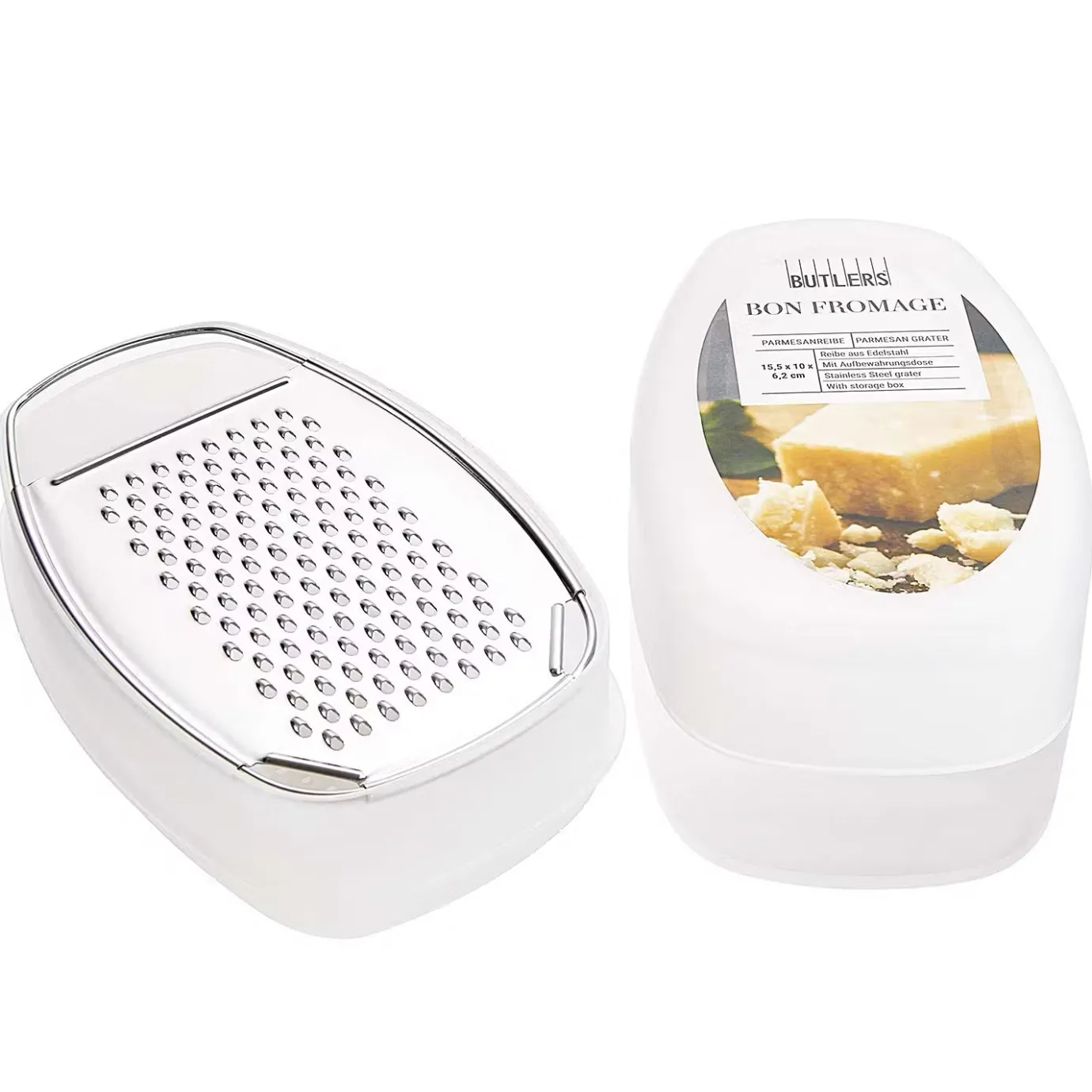 Butlers BON FROMAGE Parmesanreibe 6er-Set- Kochen & Backen