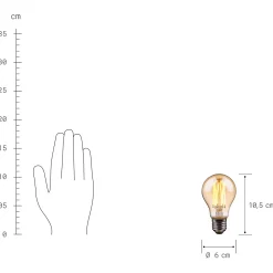 Butlers BRIGHT LIGHT LED-Glühbirne- Led-Leuchtmittel