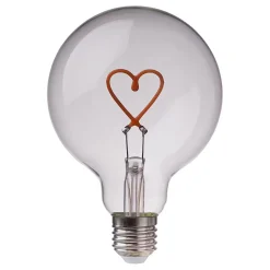 Butlers BRIGHT LIGHT LED-Glühlampe Herz- Led-Leuchtmittel