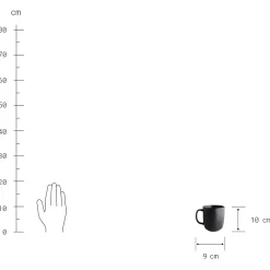 Butlers CASA NOVA Tasse 4er-Set- Tassen & Becher