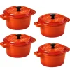 Butlers C'EST SI BON Mini-Auflaufform 4er-Set- Kochen & Backen