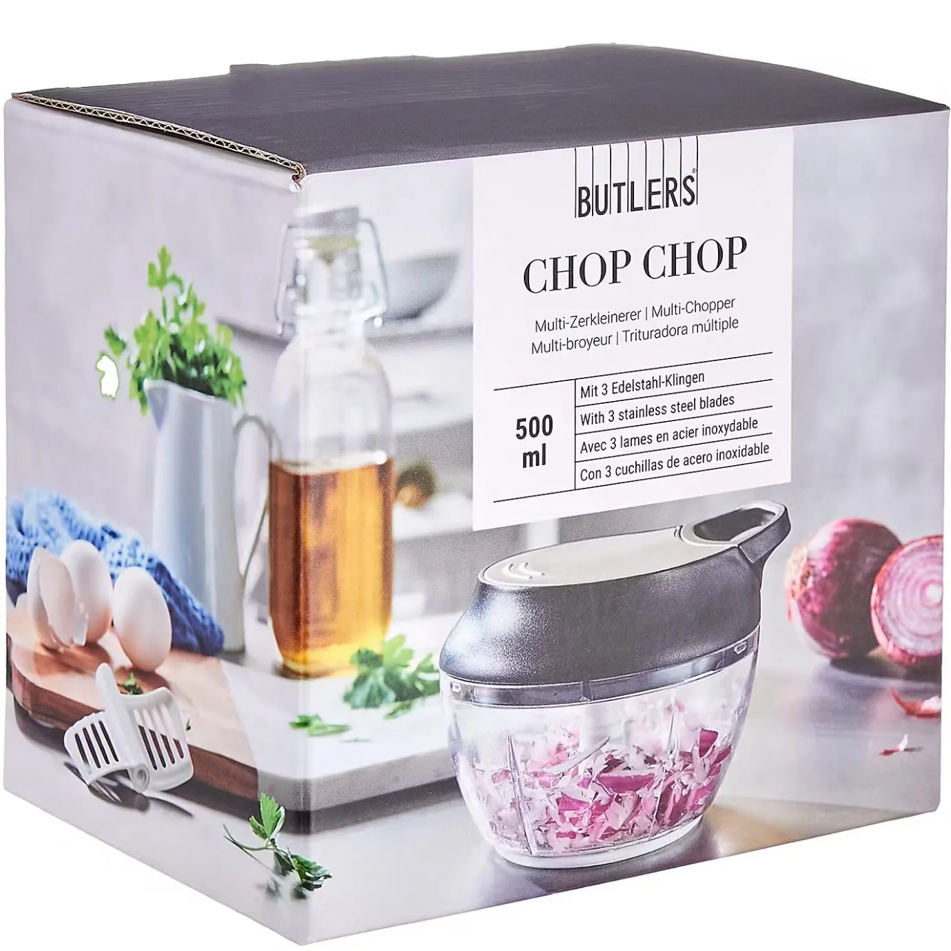Butlers CHOP Gemüseschneider/Multizerkleinerer- Kochen & Backen
