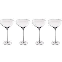 Butlers CLASSY HOUR Cocktailglas 4er-Set- Cocktailgläser