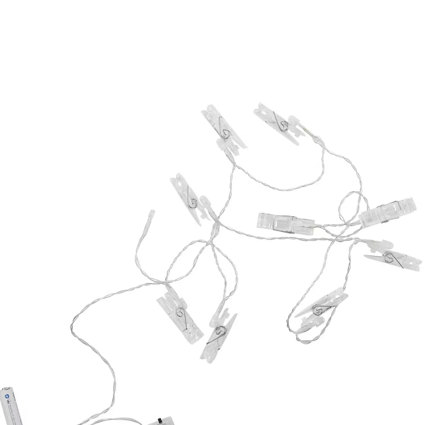 Butlers CLIP ART LED-Lichterkette Klammern- Lichterketten