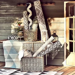 Butlers COLOUR CLASH In-/Outdoorteppich Ethno- Teppiche