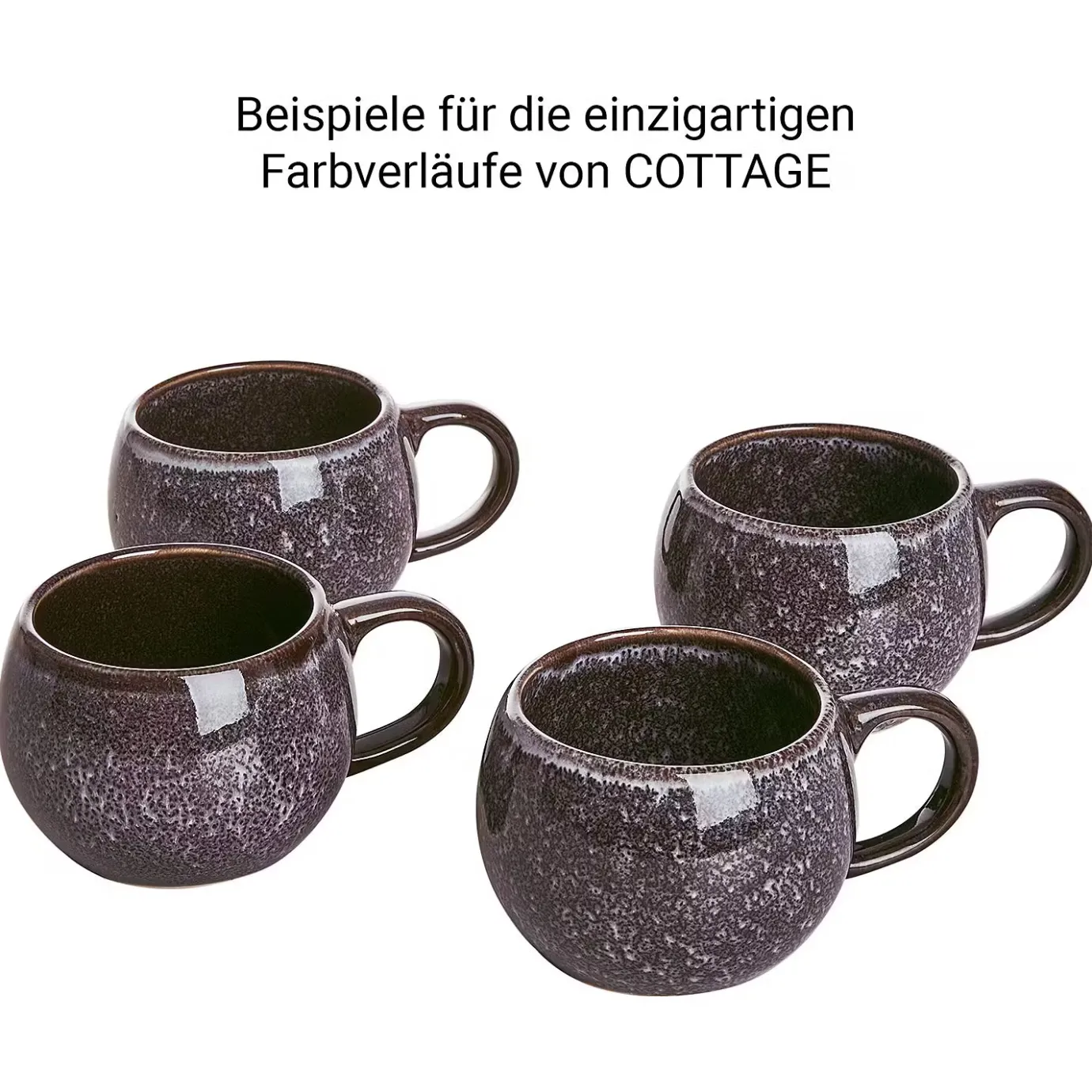 Butlers COTTAGE Espressotasse 6er-Set- Tassen & Becher