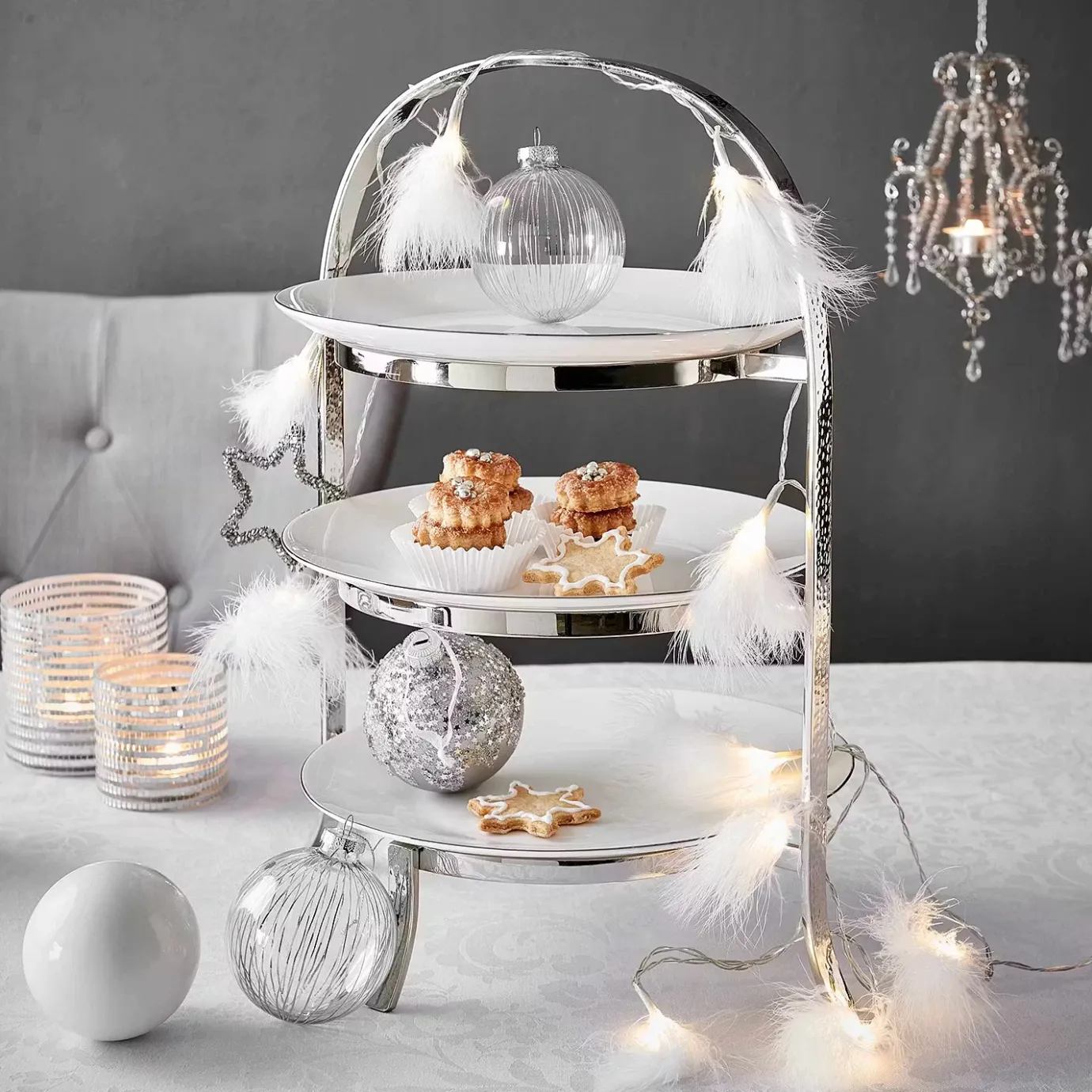 Butlers FEATHERS LED-Lichterkette- Lichterketten