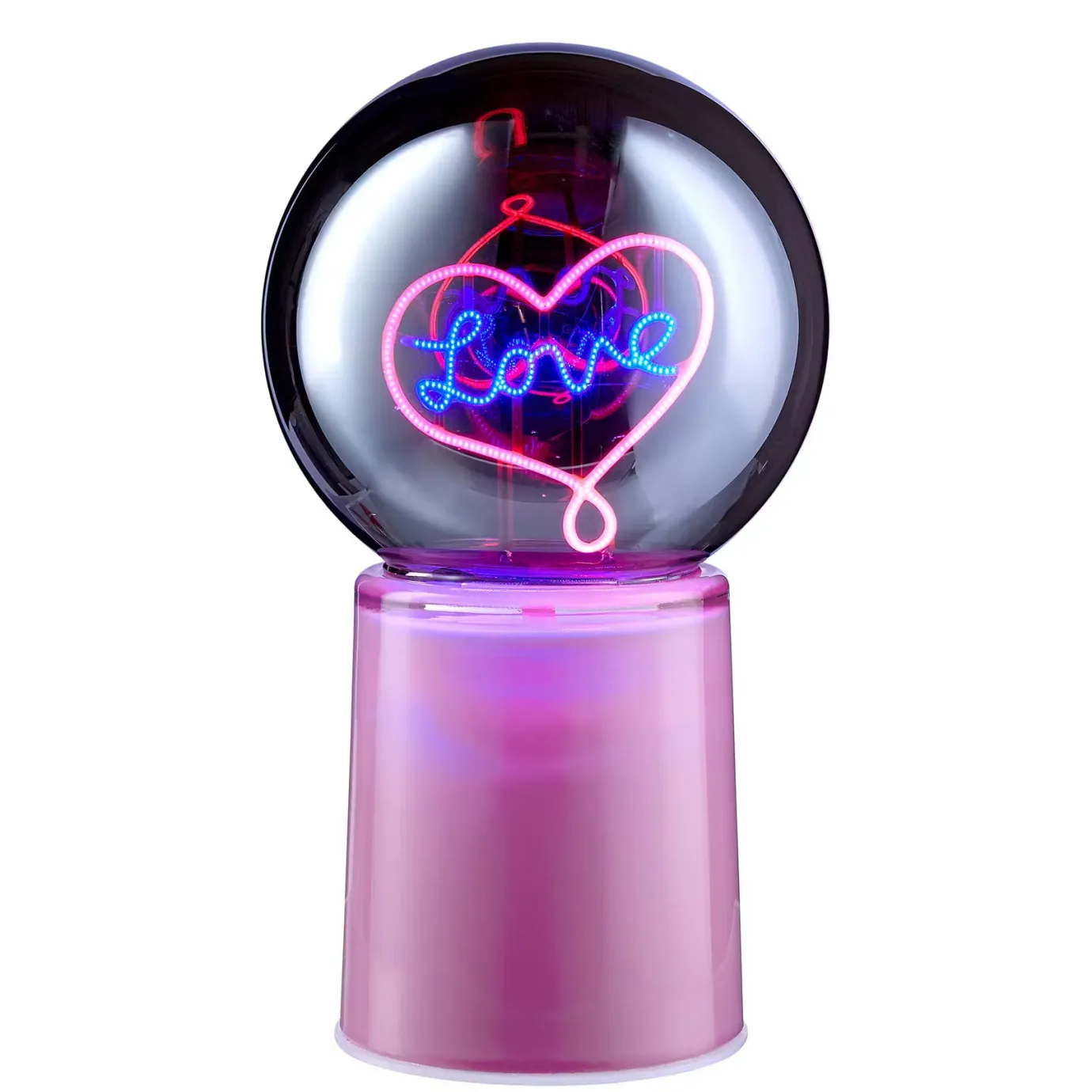 Butlers GLOW BALL Kugel Herz- Lichterketten