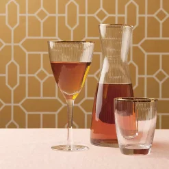 Butlers GOLDEN TWENTIES Wasserglas 4er-Set- Wassergläser