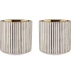 Butlers GOLDIE Blumentopf 2er-Set- Blumentöpfe & Übertöpfe