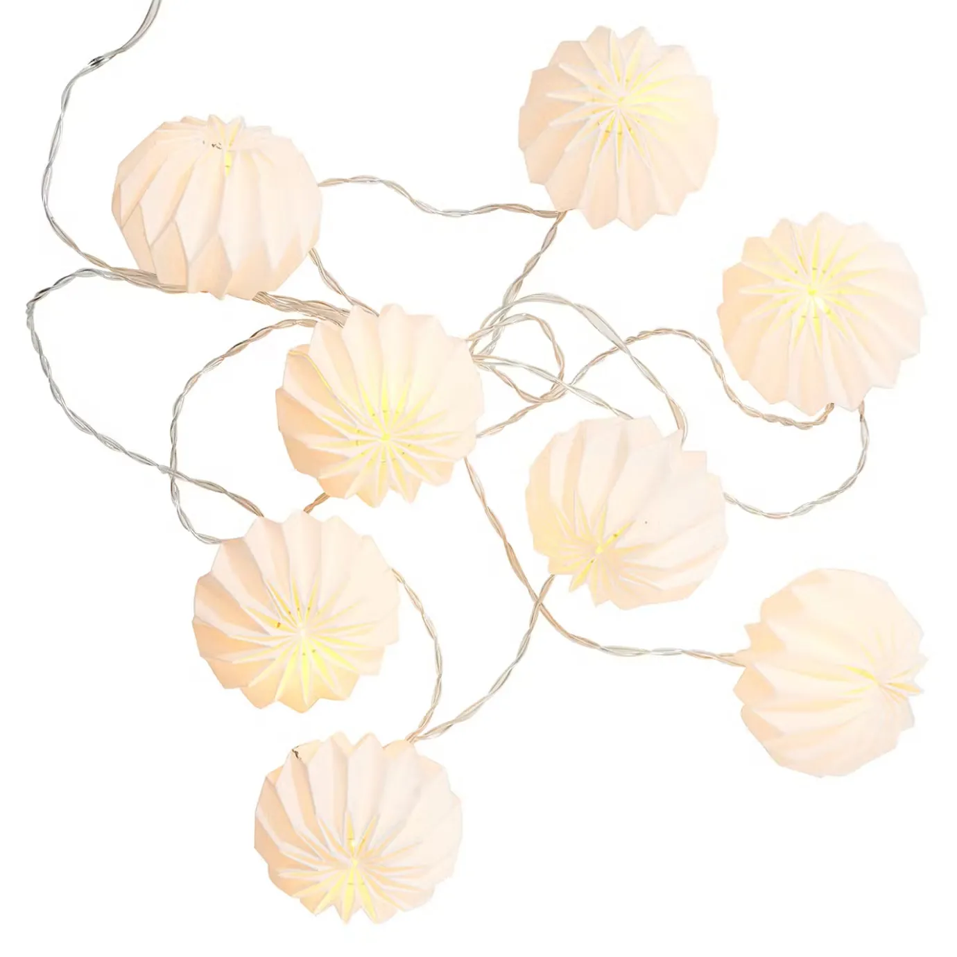 Butlers HANAMI LED Lampions-Lichterkette 6er-Set- Lichterketten