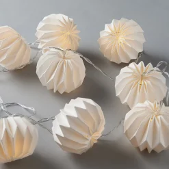 Butlers HANAMI LED Lampions-Lichterkette 6er-Set- Lichterketten