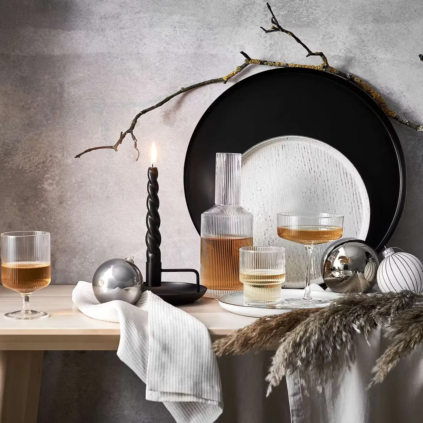 Butlers HIGHLIGHT Stabkerzenhalter 4er-Set- Kerzenhalter & Kerzenständer