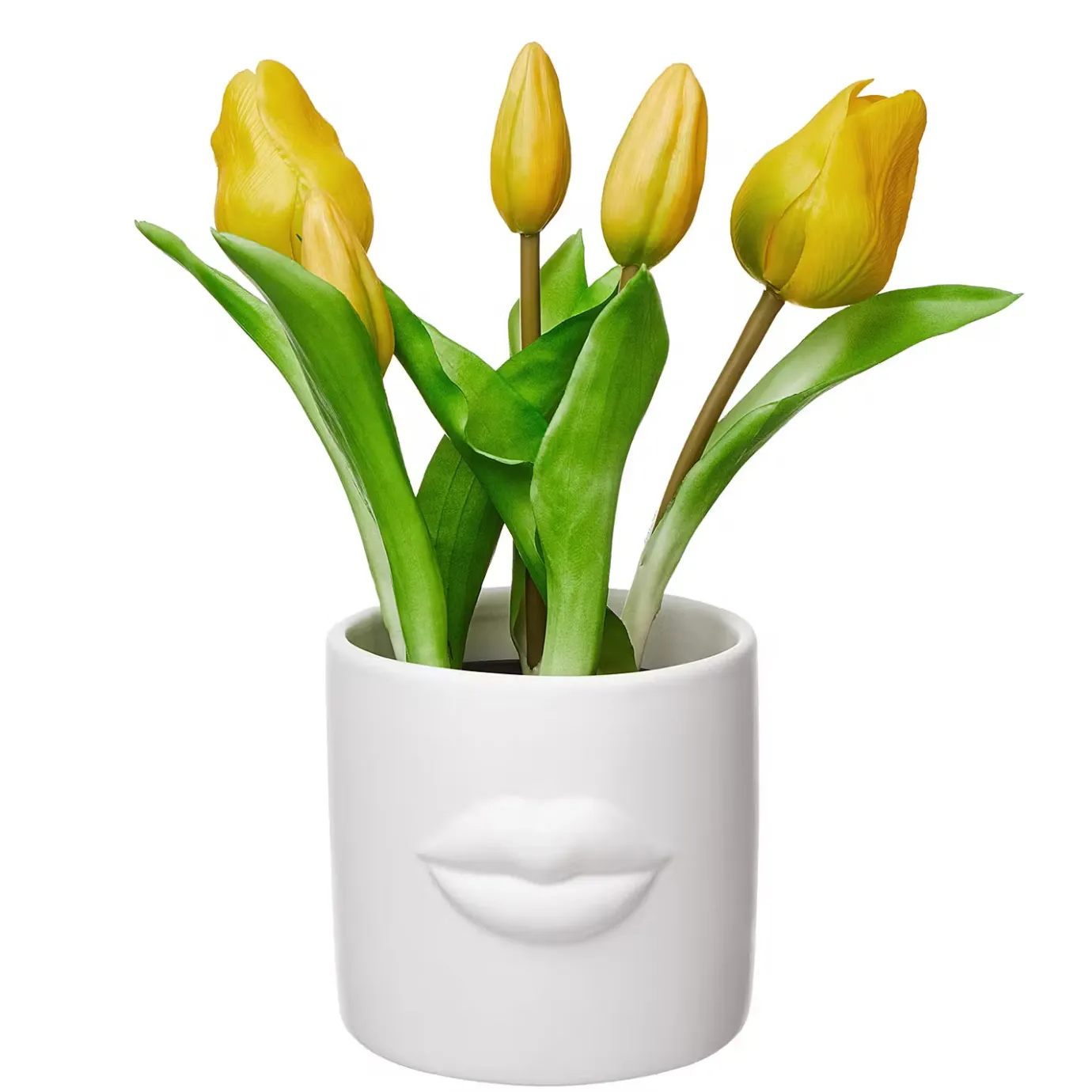 Butlers KISS Blumenübertopf 4er-Set- Blumentöpfe & Übertöpfe