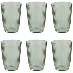 Butlers LINEE Trinkglas 6er-Set- Wassergläser