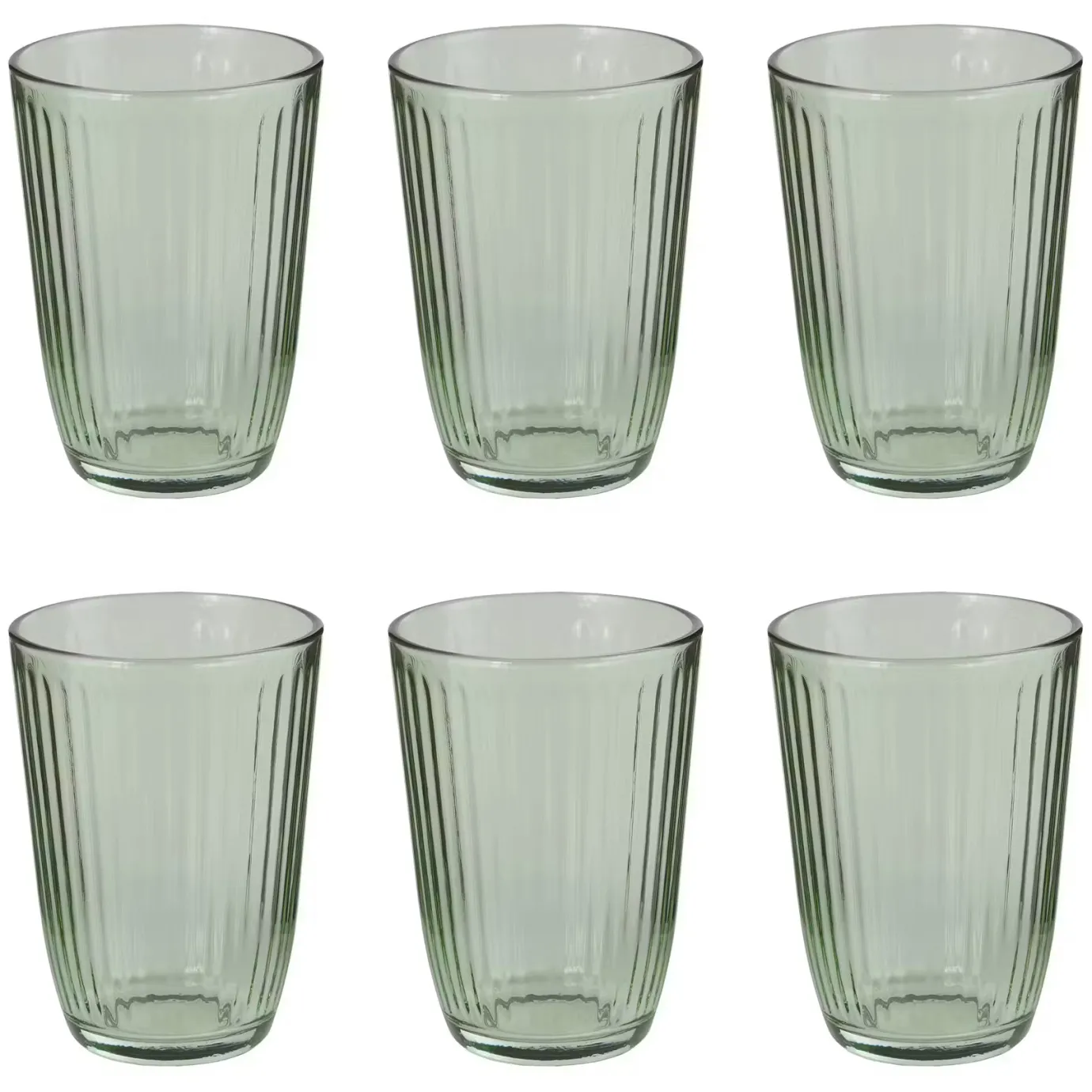 Butlers LINEE Trinkglas 6er-Set- Wassergläser
