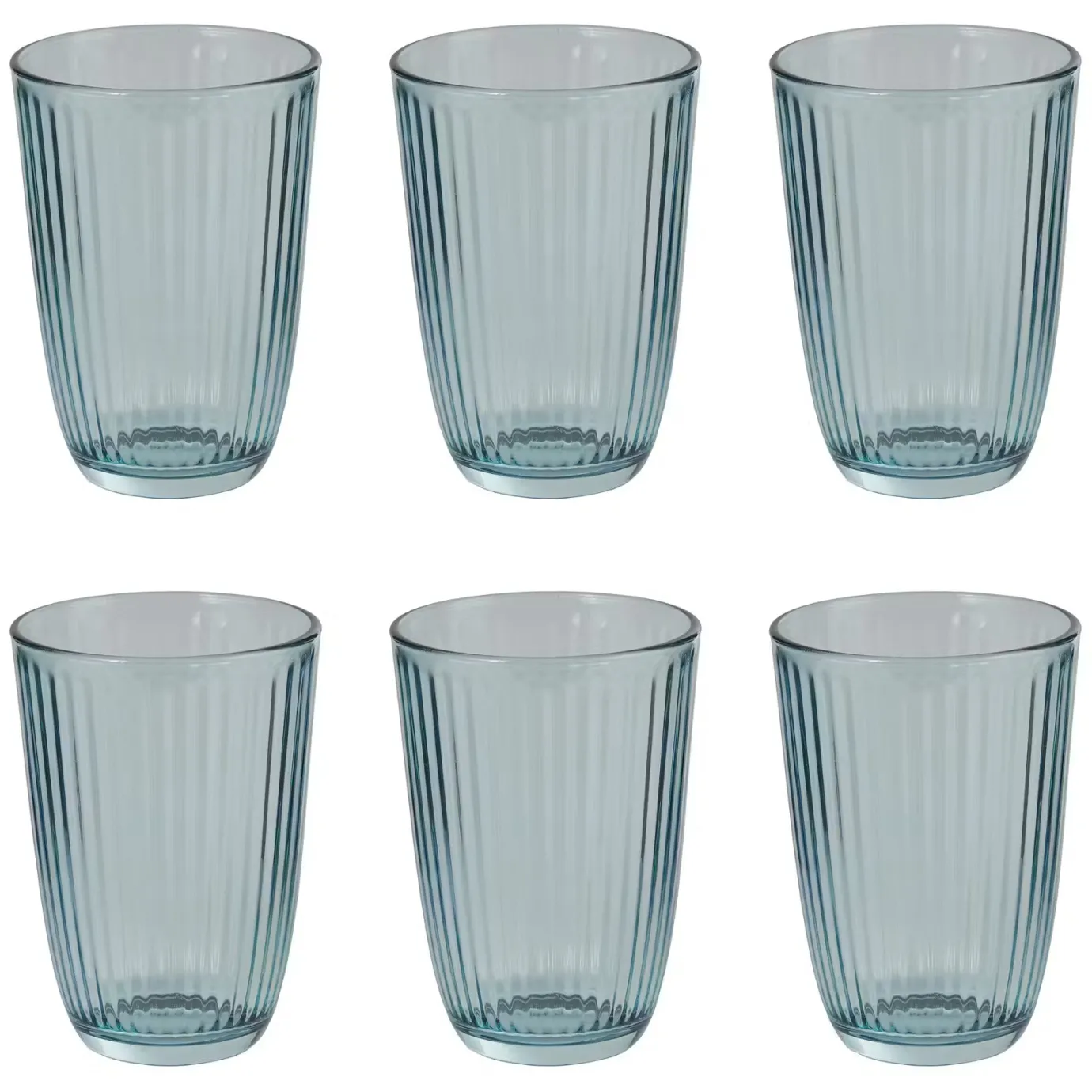 Butlers LINEE Trinkglas 6er-Set- Wassergläser