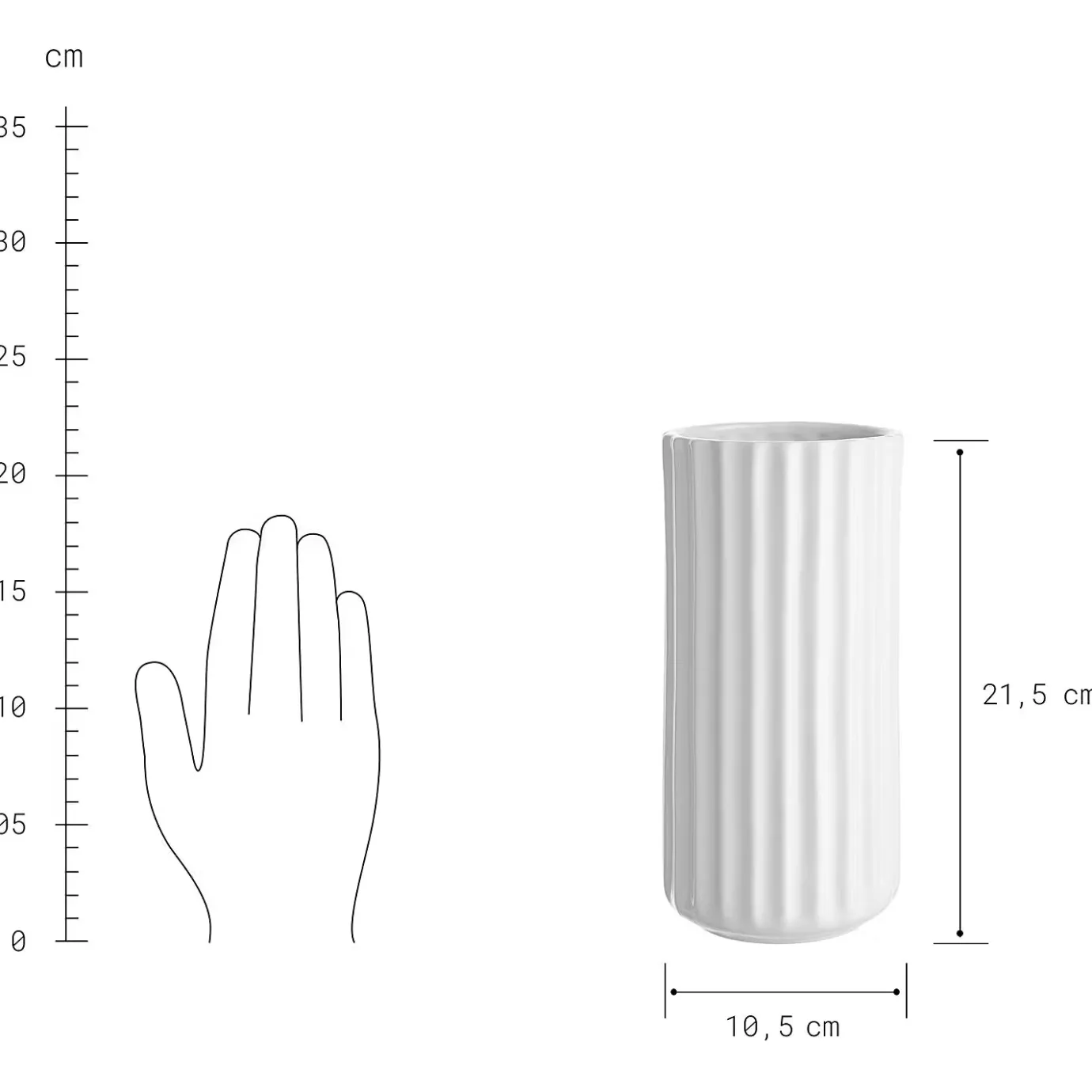 Butlers LIV Vase- Vasen