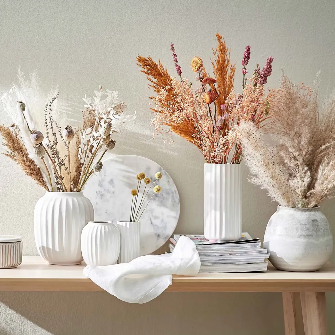 Butlers LIV Vase 4er-Set- Vasen