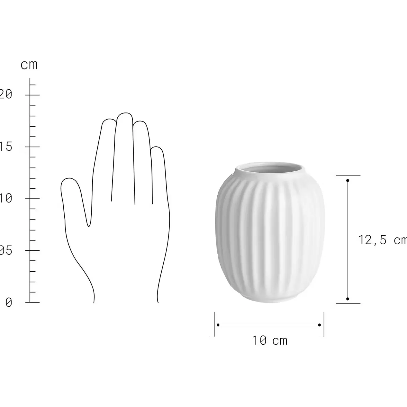 Butlers LIV Vase 4er-Set- Vasen