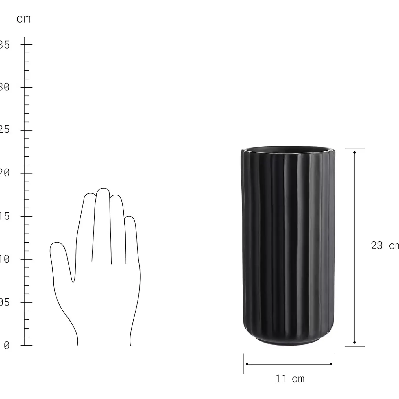 Butlers LIV Vase 4er-Set- Vasen