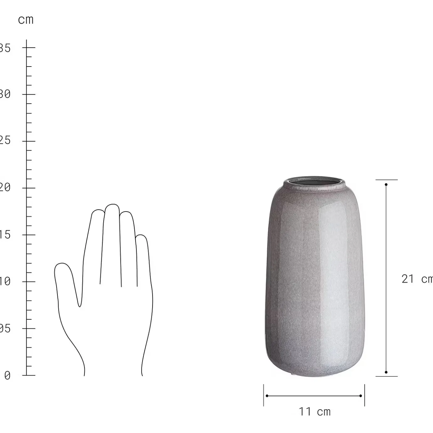 Butlers LOU Vase 2er-Set- Vasen