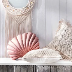 Butlers MACRAMÈ Kissen Zickzack- Kissen & Decken