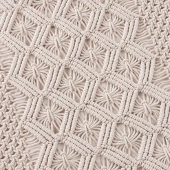 Butlers MACRAMÈ Kissen Zickzack- Kissen & Decken