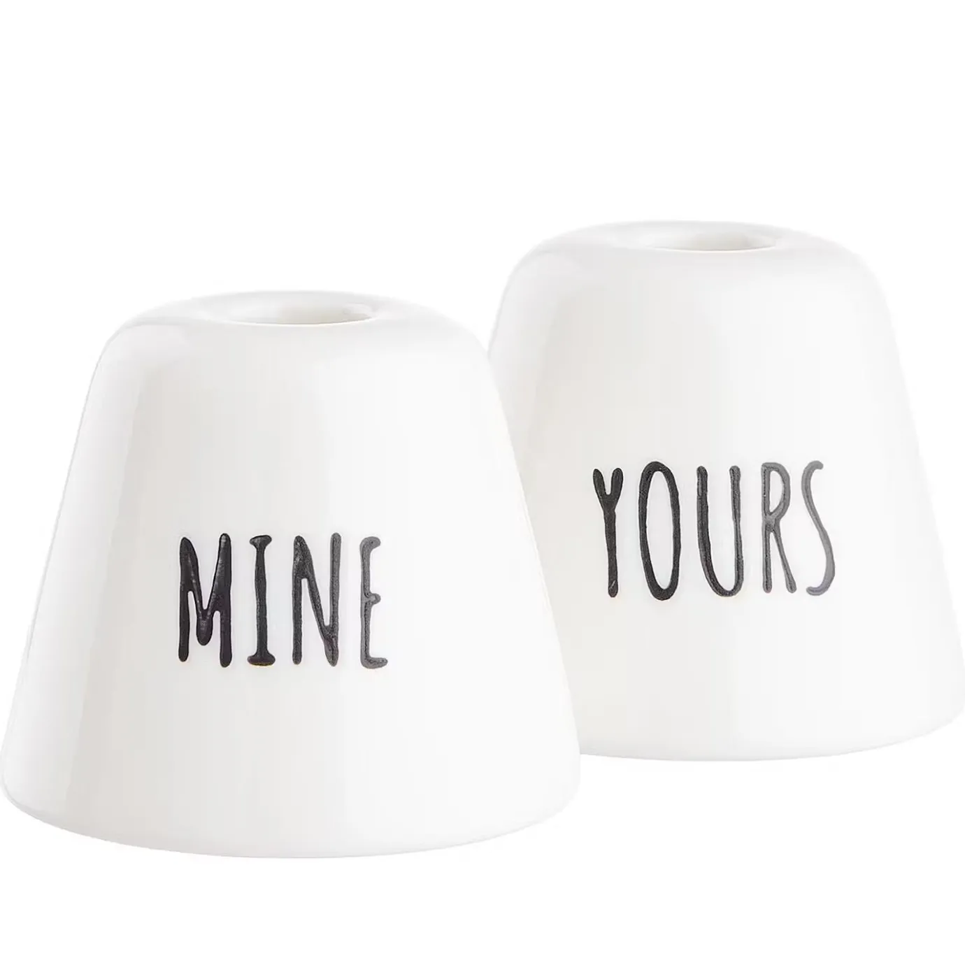 Butlers MINE & YOURS Zahnbürstenhalter 6er-Set- Bad-Accessoires