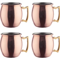 Butlers MOSCOW MULE Mini-Becher 4er-Set- Wassergläser