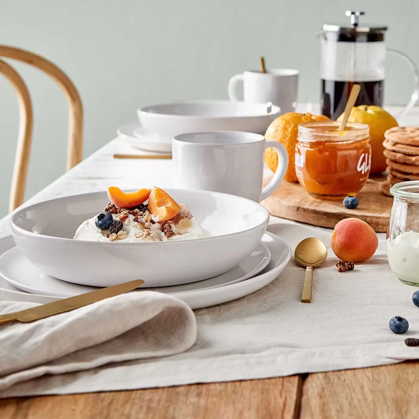 Butlers NATIVE Tasse 4er-Set- Tassen & Becher