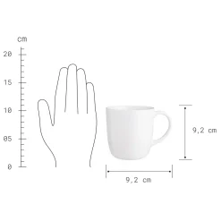Butlers NATIVE Tasse 4er-Set- Tassen & Becher