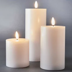 Butlers NORDIC LIGHT LED-Kerzen-Set 4-tlg.- Lichterketten