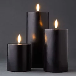 Butlers NORDIC LIGHT LED-Kerzen-Set 4-tlg.- Lichterketten
