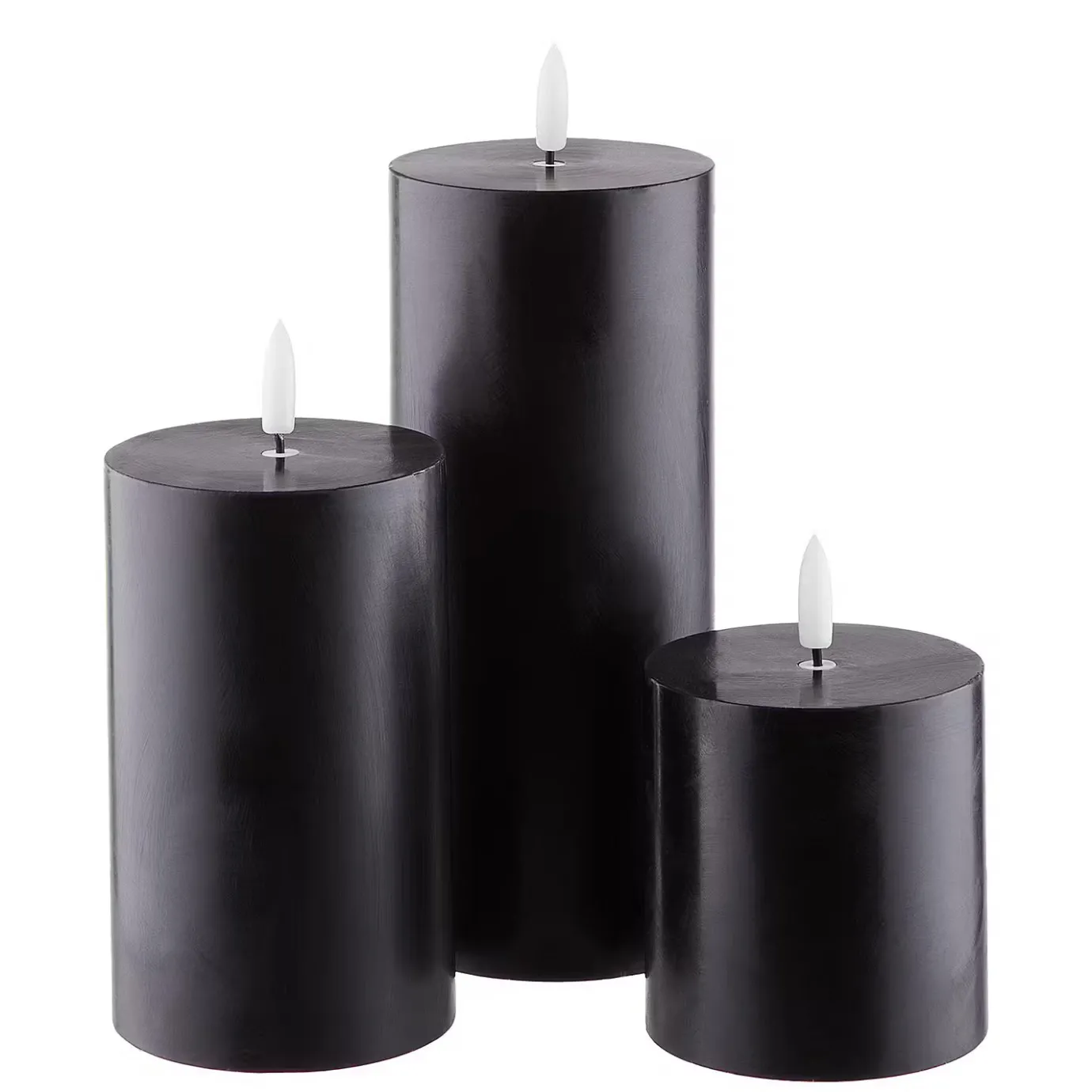 Butlers NORDIC LIGHT LED-Kerzen-Set 4-tlg.- Lichterketten