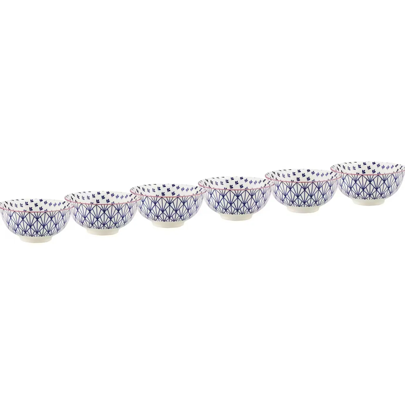 Butlers ORNAMENTS Schale 6er-Set- Servierplatten & Etageren|Schalen & Bowls