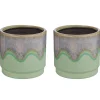 Butlers PAINTED Blumenübertopf 2er-Set- Blumentöpfe & Übertöpfe