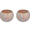 Butlers PASTEL LIGHTS Windlicht 2er-Set- Windlichter|Kerzenhalter & Kerzenständer
