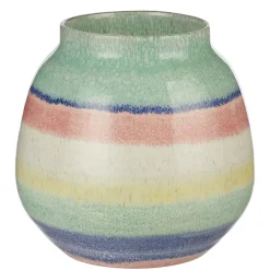 Butlers PRAIA Vase Streifen 4er-Set- Vasen