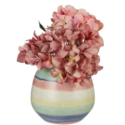 Butlers PRAIA Vase Streifen 4er-Set- Vasen