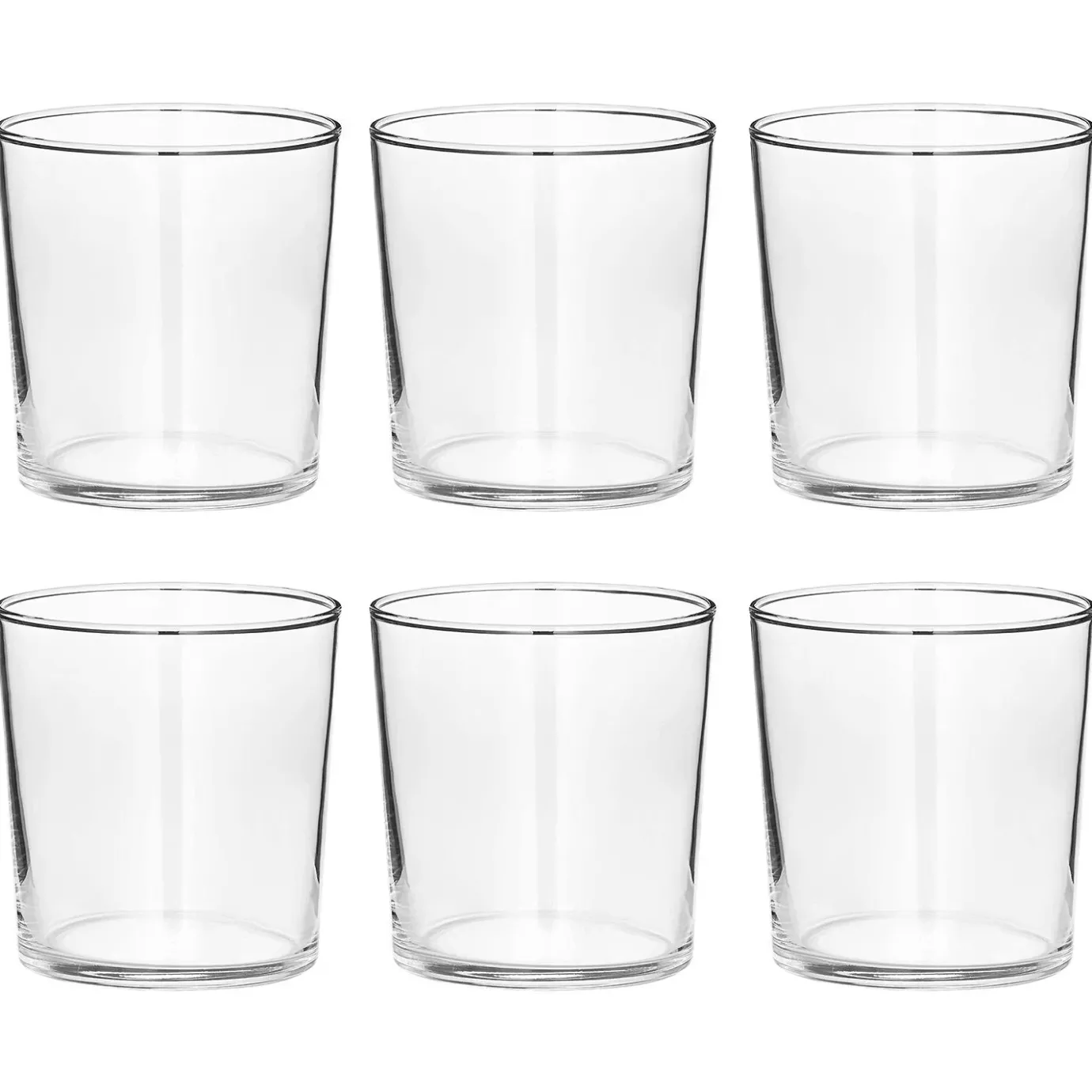 Butlers PURIST Trinkglas 6er-Set- Wassergläser