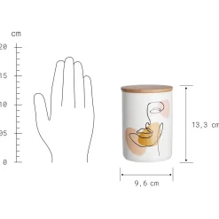 Butlers QUEEN IT Aufbewahrungsdose 4er-Set- Aufbewahrungsgläser
