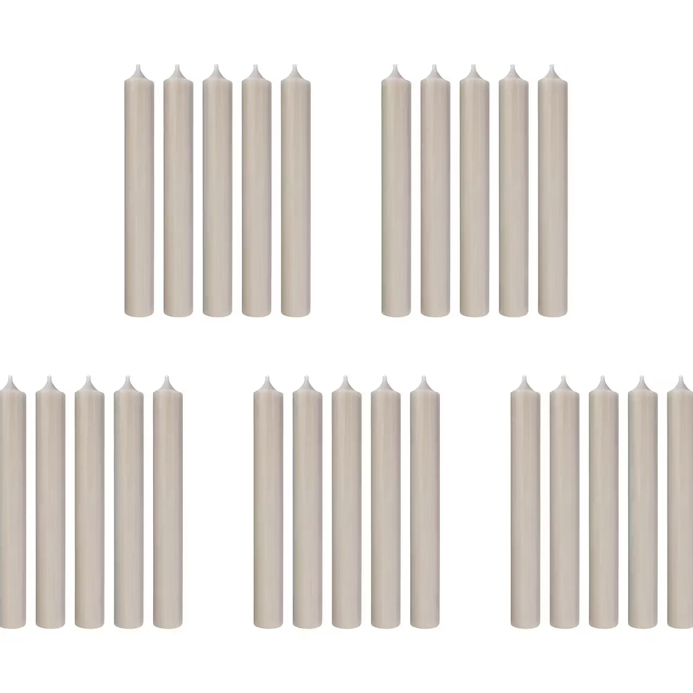 Butlers RAINBOW Stabkerze 25er-Set- Kerzen