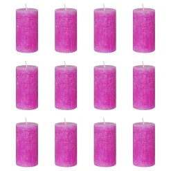 Butlers RUSTIC Stumpenkerze 12er-Set- Kerzen