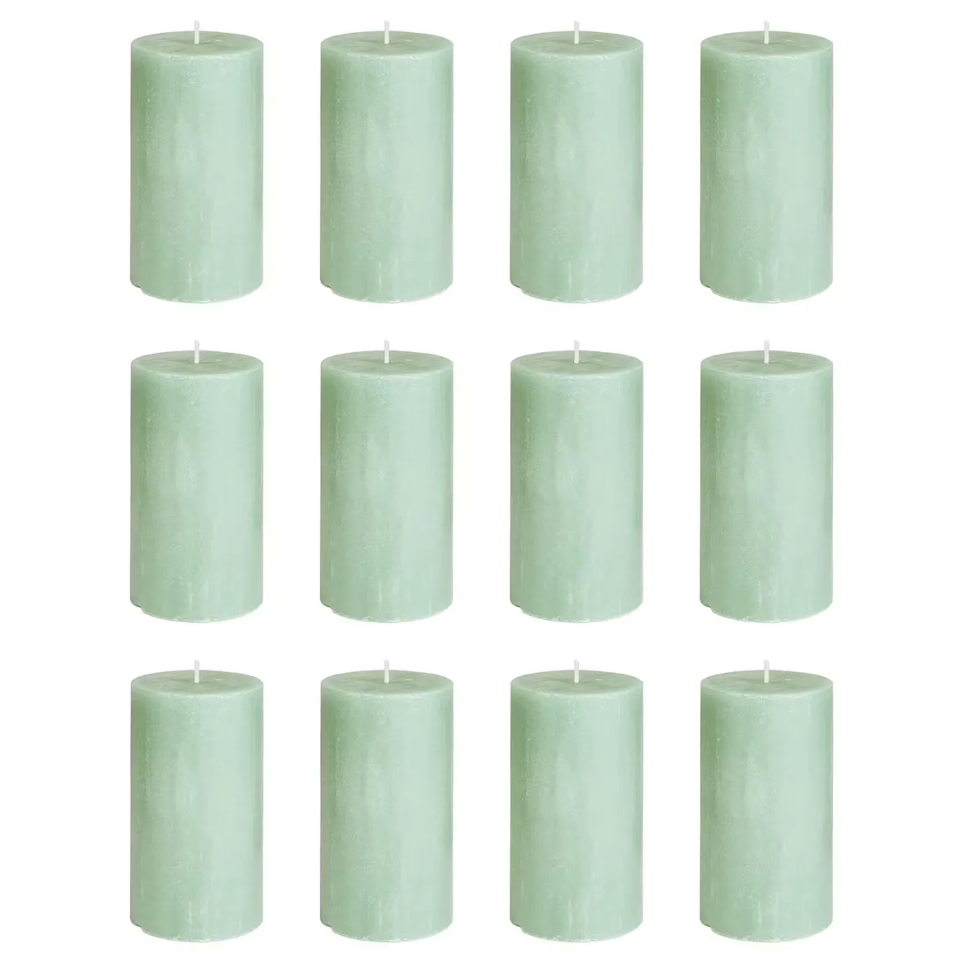 Butlers RUSTIC Stumpenkerze 12er-Set- Kerzen