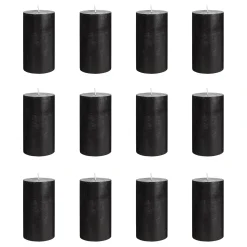 Butlers RUSTIC Stumpenkerze 12er-Set- Kerzen
